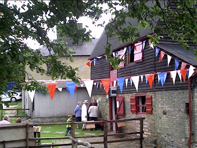 Ford End Watermill--Queen's Jubilee day 2002